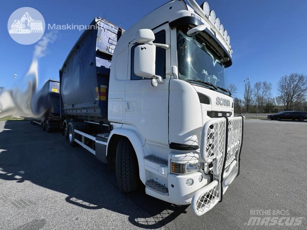 Scania G 490 شاحنات الرافعات الخطافية