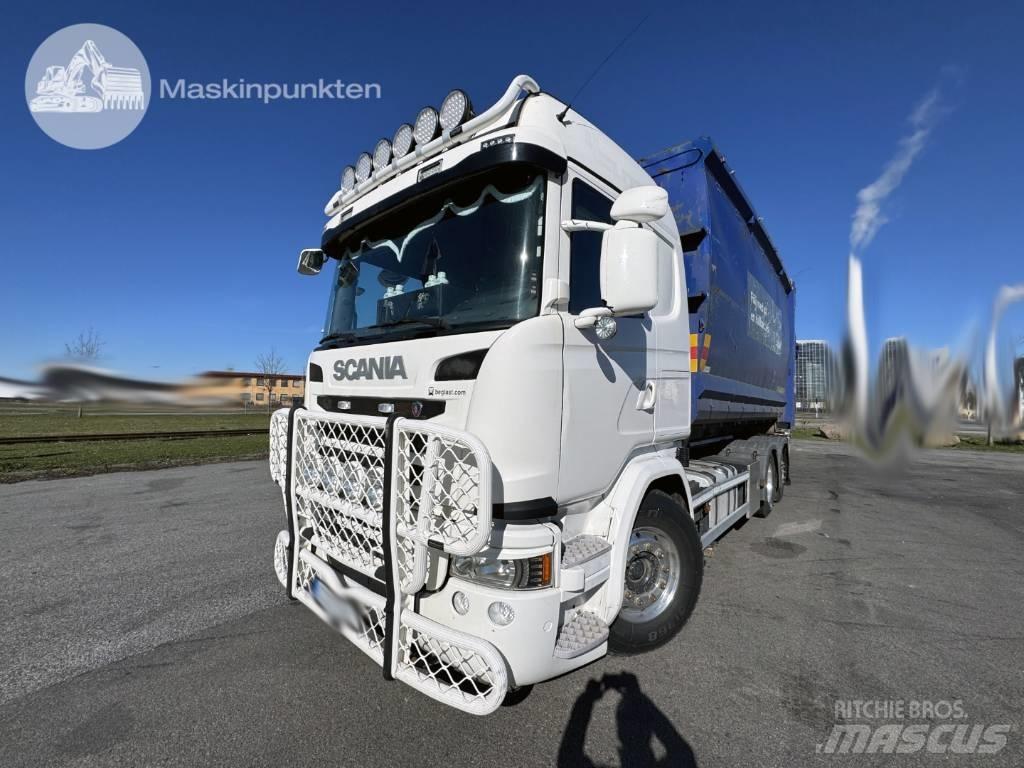 Scania G 490 شاحنات الرافعات الخطافية