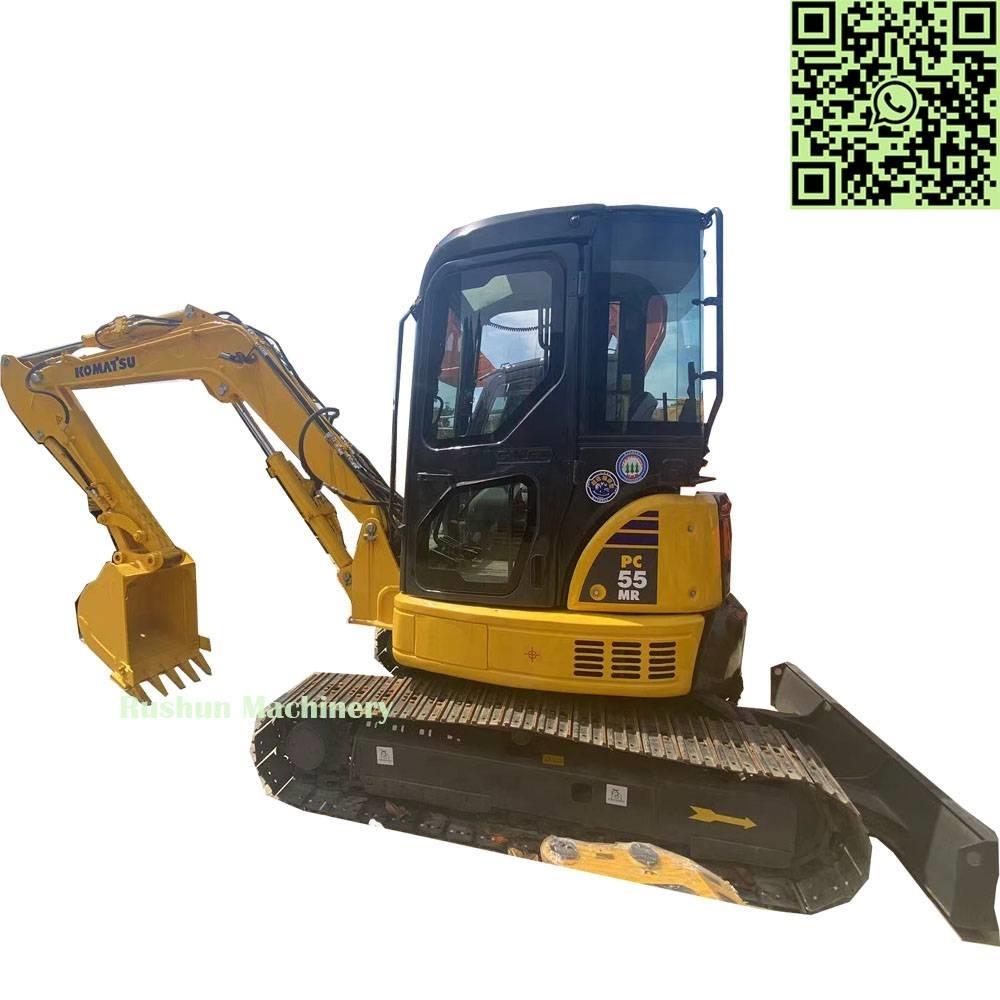 Komatsu PC 55 MR حفارات زحافة