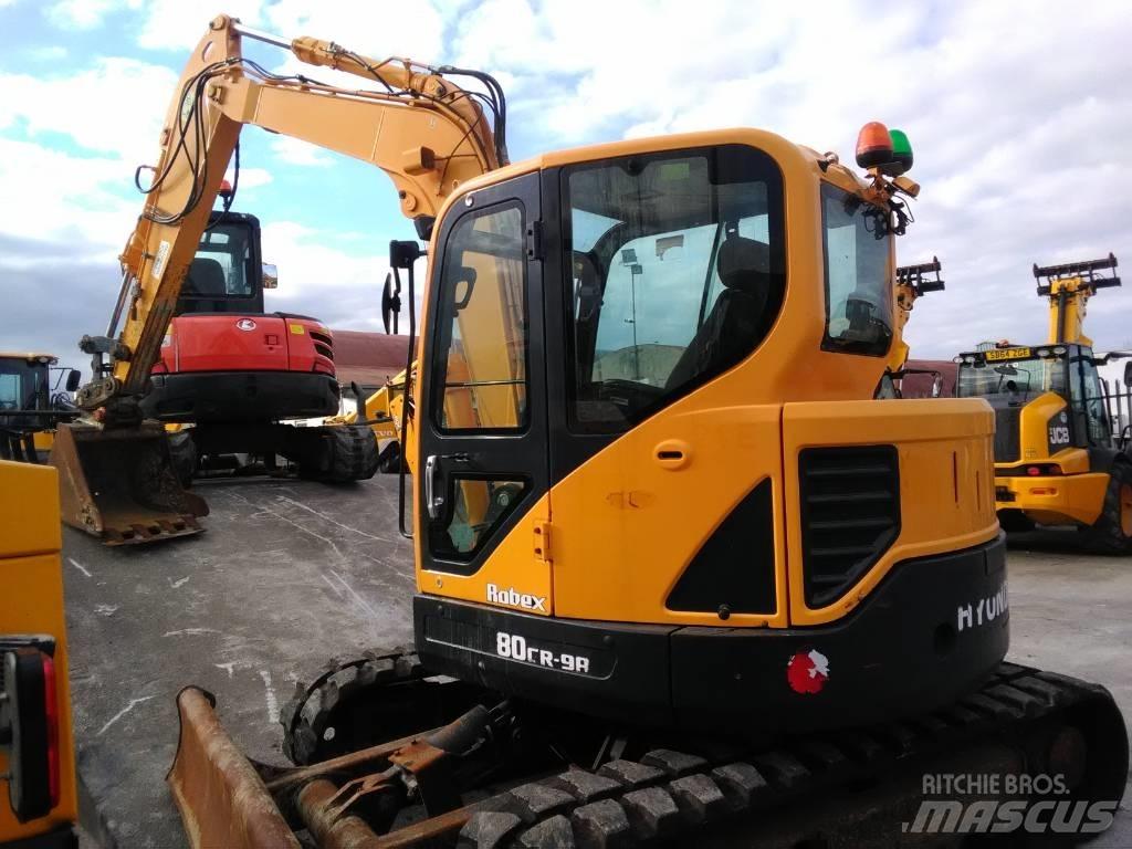 Hyundai 80 CR9-A حفارات زحافة