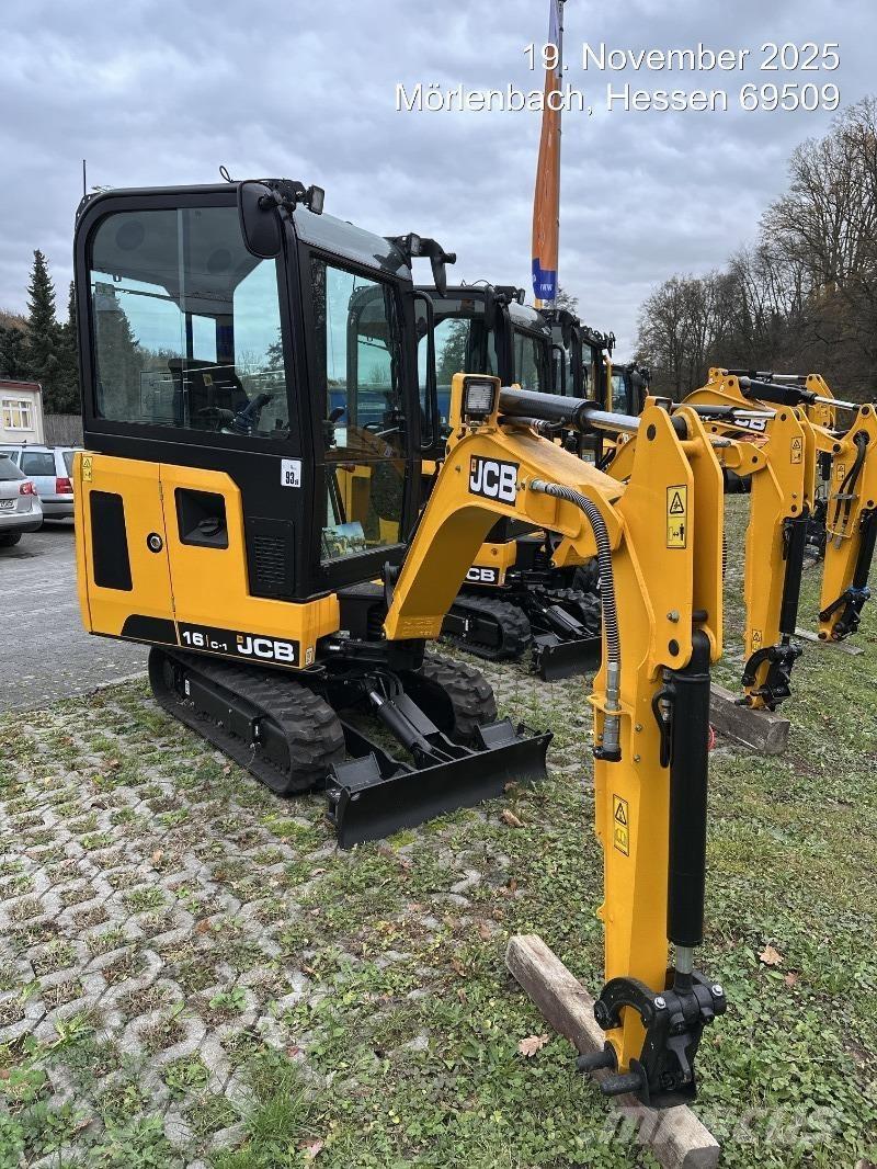 JCB 16C-1 حفارات صغيرة أقل من 7 طن (حفارات صغيرة)