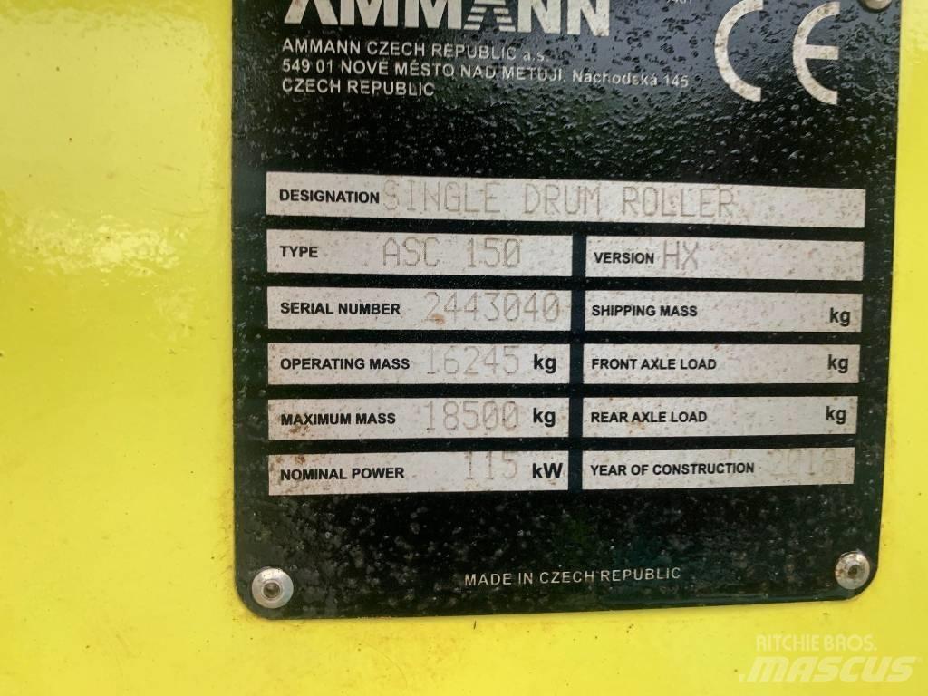 Ammann ASC 150 HX مداحل أحادية الأسطوانة