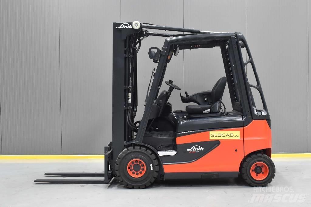Linde E 25-01 شاحنات ذات رافعات شوكية تعمل بالكهرباء