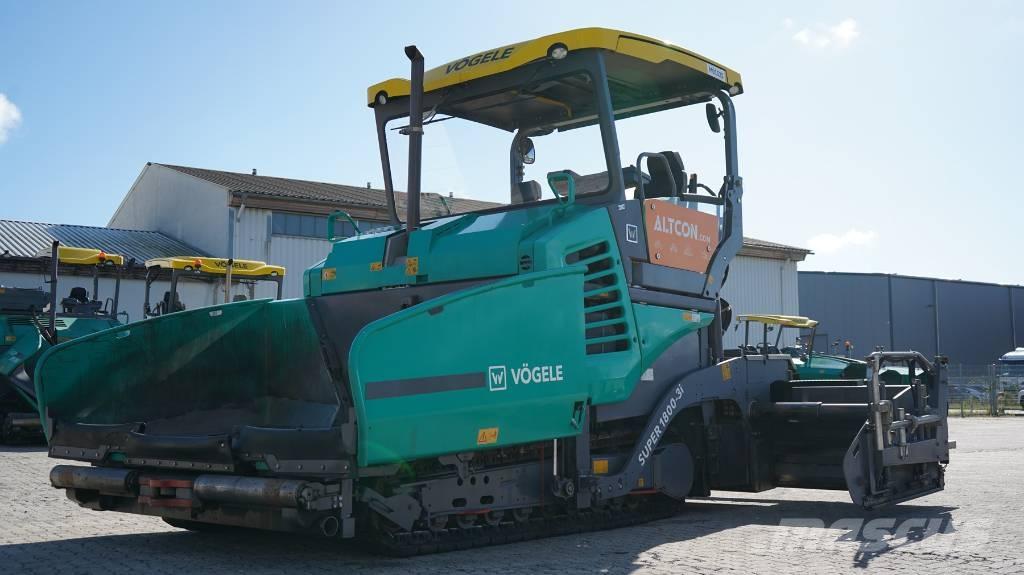 Vögele SUPER 1800-3I معدات السفلتة