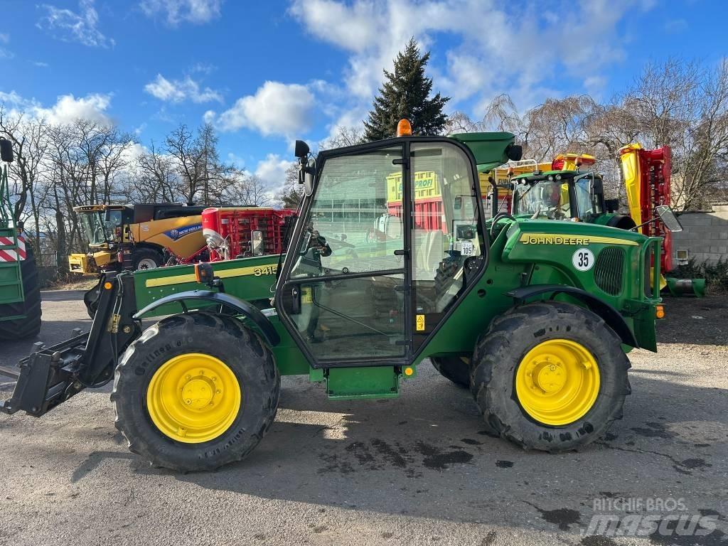 John Deere 3415 مناولات متداخلة