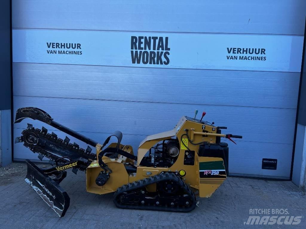 Vermeer RTX250 ماكينات حفر خنادق