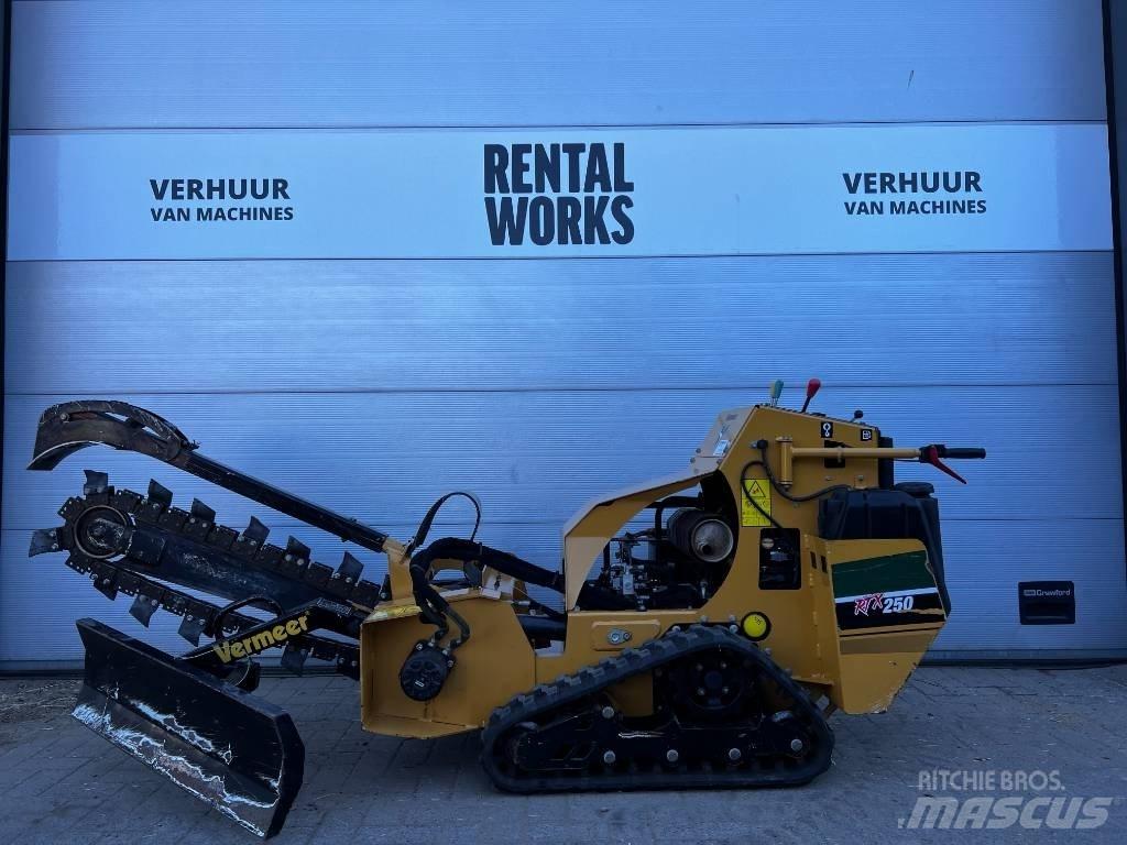 Vermeer RTX250 ماكينات حفر خنادق