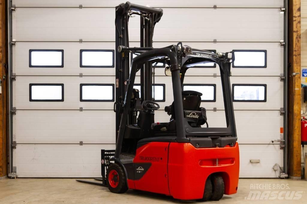 Linde E 16 C-02 شاحنات ذات رافعات شوكية تعمل بالكهرباء