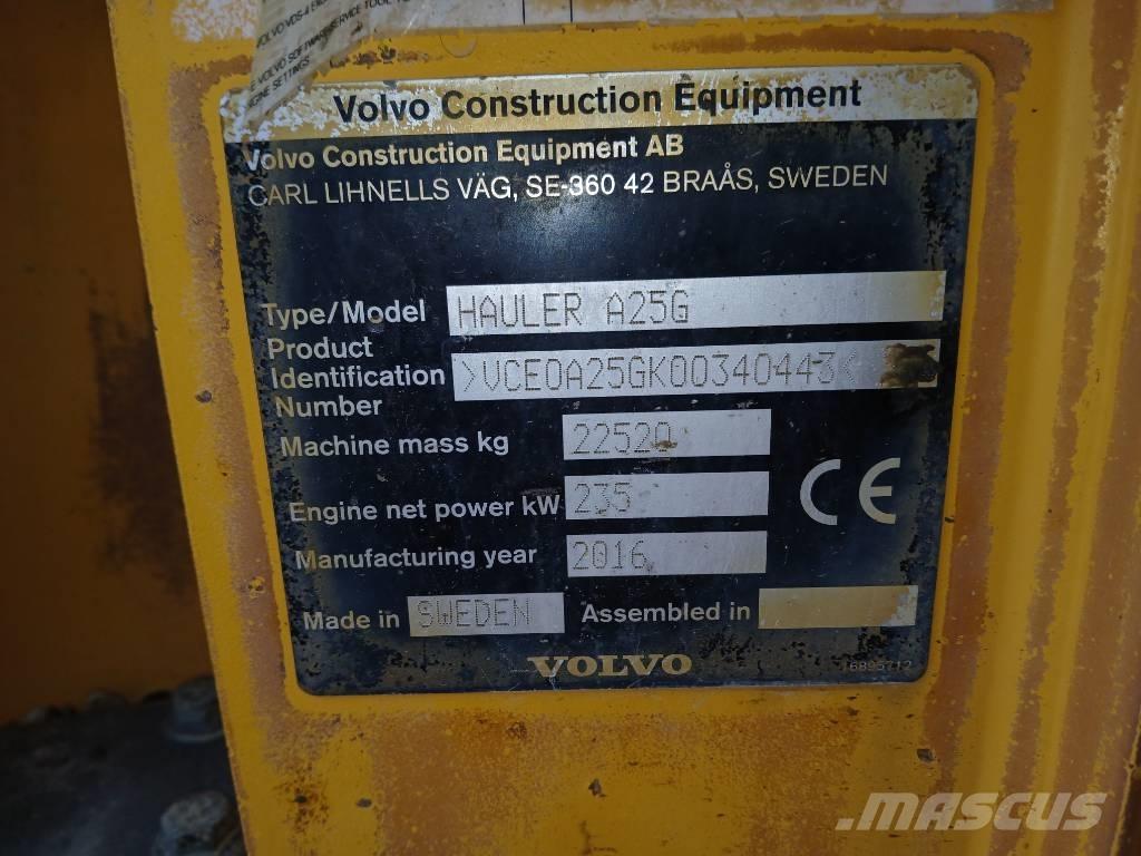 Volvo A 25 G ساحبات مفصلية