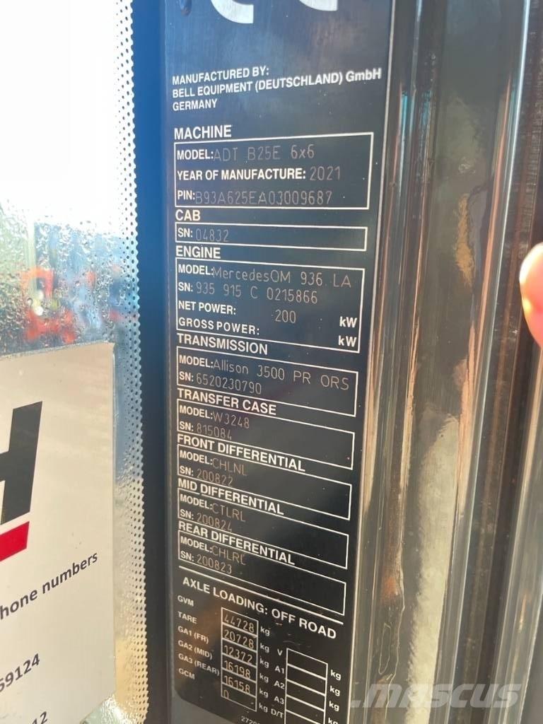Bell B 25 E EPA ساحبات مفصلية