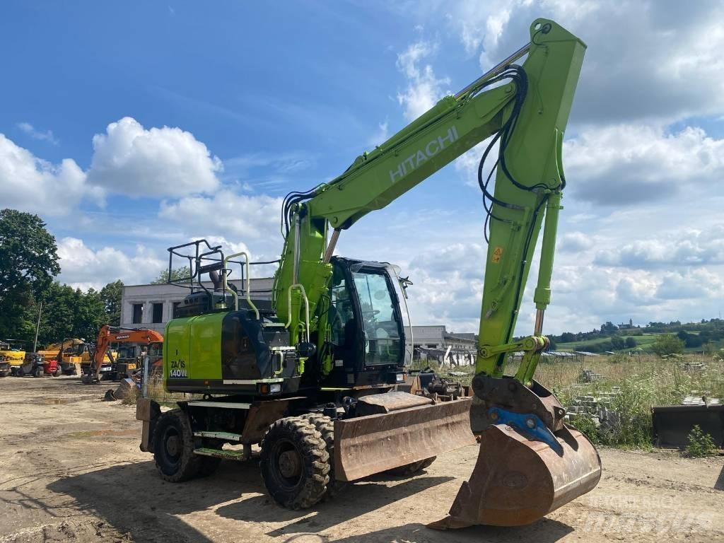 Hitachi ZX 145 W-6 حفارات بعجل