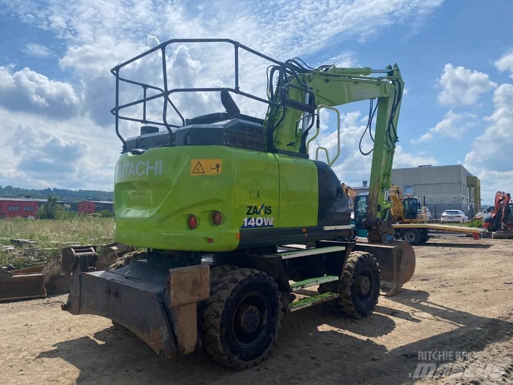 Hitachi ZX 145 W-6 حفارات بعجل