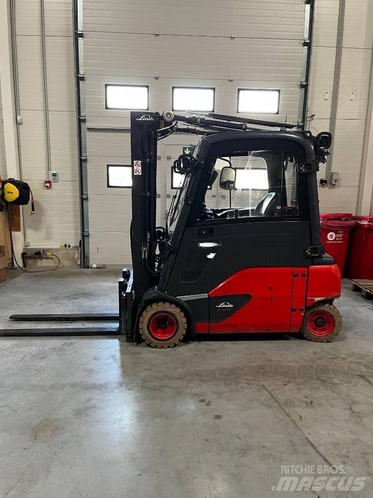 Linde E20PL/386-02 شاحنات ذات رافعات شوكية تعمل بالكهرباء