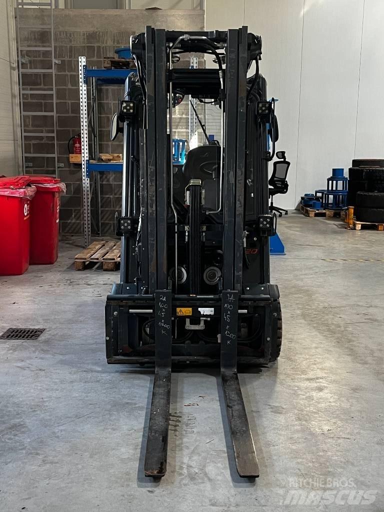 Linde E20PL/386-02 شاحنات ذات رافعات شوكية تعمل بالكهرباء