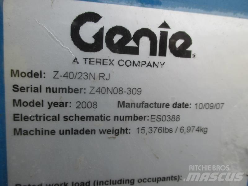 Genie Z 40/23 N RJ رافعات سلة مفصلية
