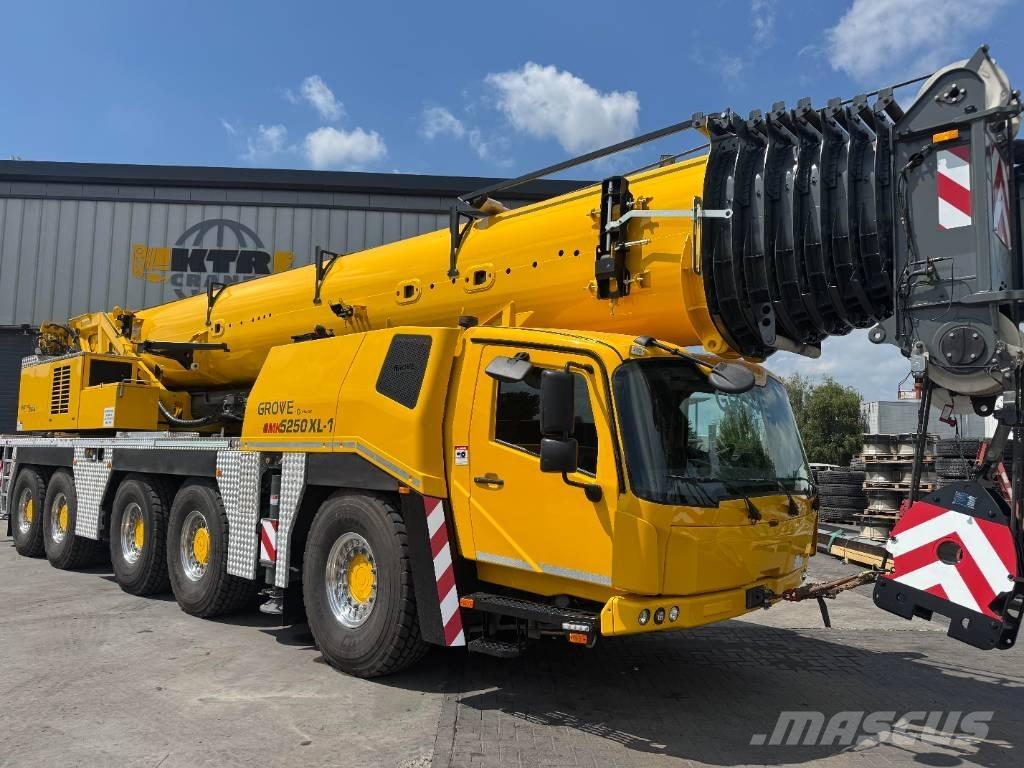 Grove GMK 5250 XL-1 رافعات صالحة لكل أنواع الطرق