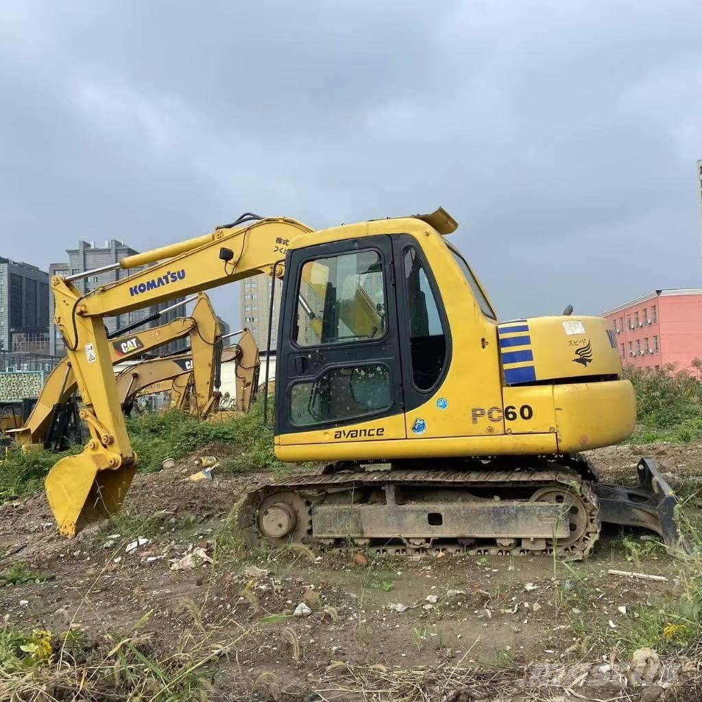 Komatsu PC 60-7 حفارات صغيرة أقل من 7 طن (حفارات صغيرة)