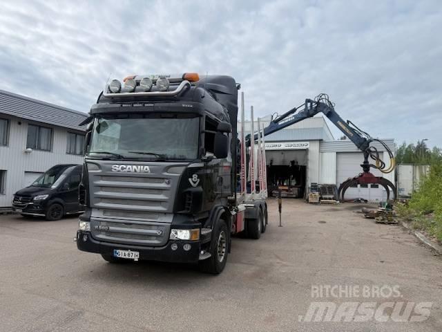 Scania R 560 شاحنات أشجار