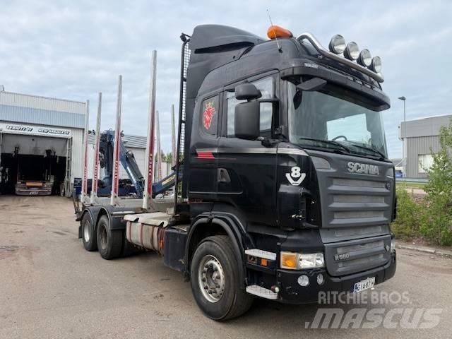 Scania R 560 شاحنات أشجار