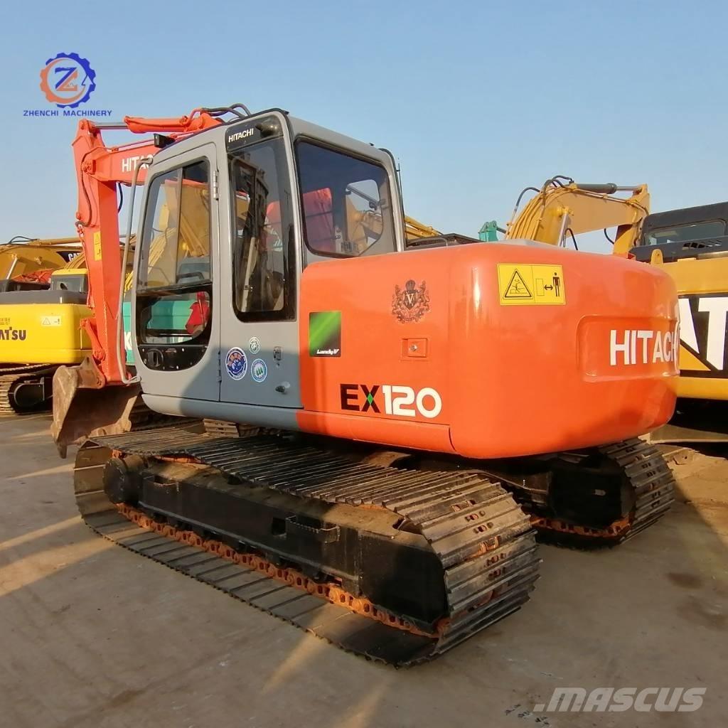 Hitachi EX 120 حفارات زحافة