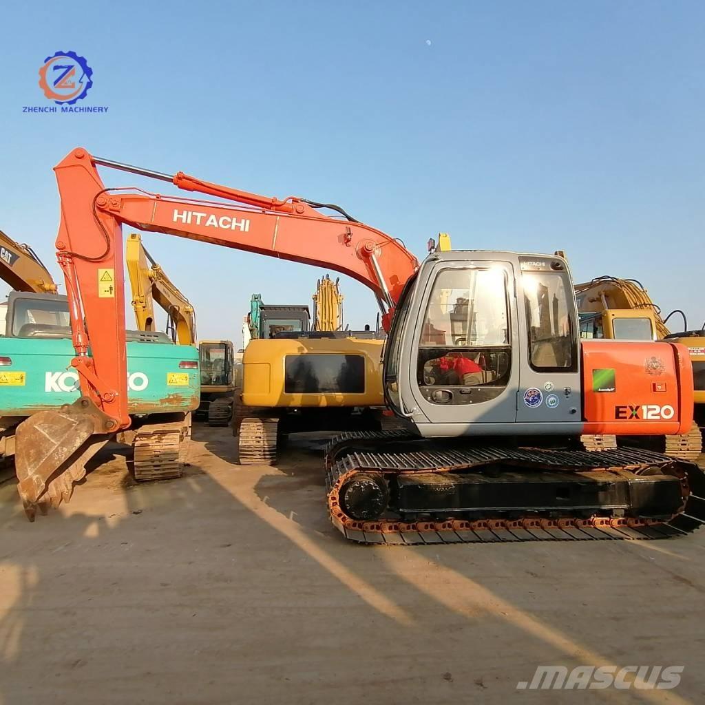 Hitachi EX 120 حفارات زحافة