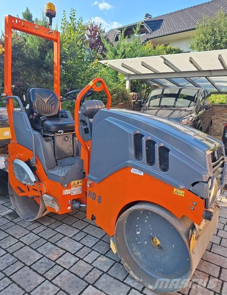 Hamm HD 8 VV مداحل ثنائية الاسطوانة