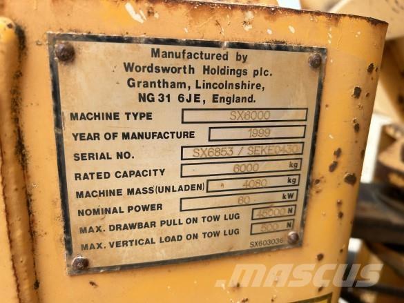 Barford SX6000 عربات نقل قلابة للمواقع