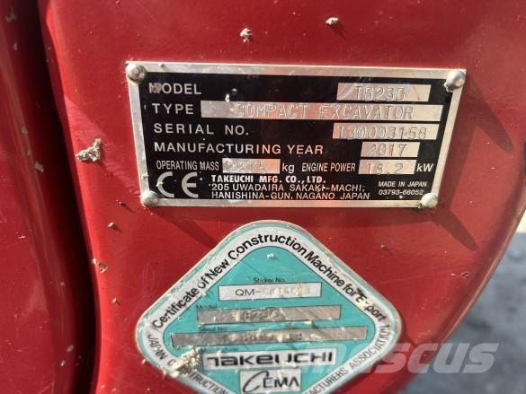 Takeuchi TB230 معدات البناء - غير ذلك