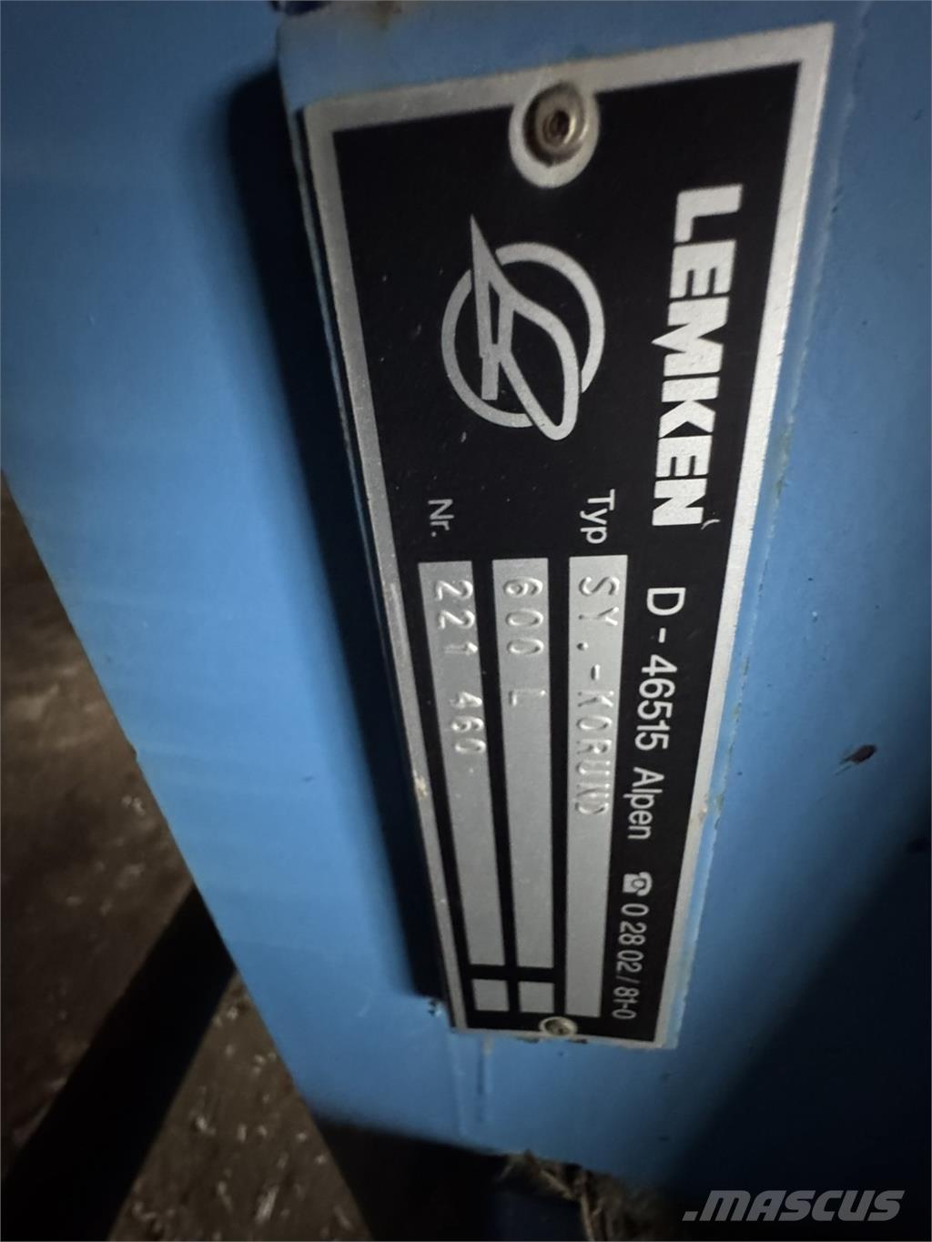 Lemken System-Korund معدات أخرى لحصاد العلف