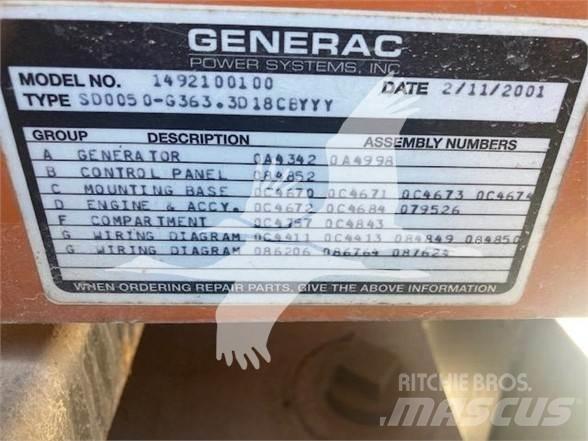 Generac SD050 مولدات غاز