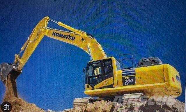 Komatsu PC 360 LC-11 حفارات زحافة