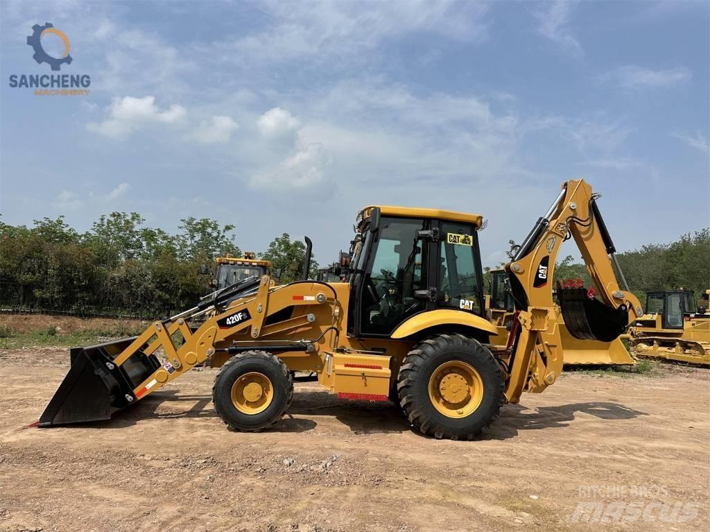CAT 420 F2 لوادر ذات جرافات عكسية
