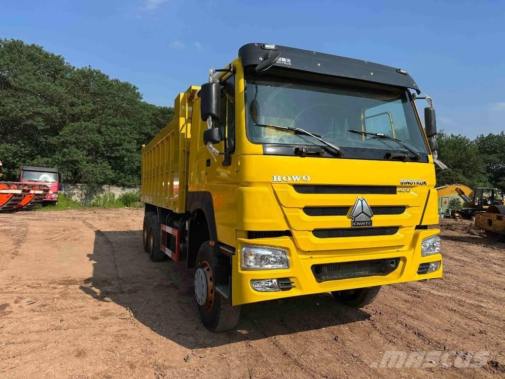 Sinotruk HOWO 400HP شاحنات قلابة
