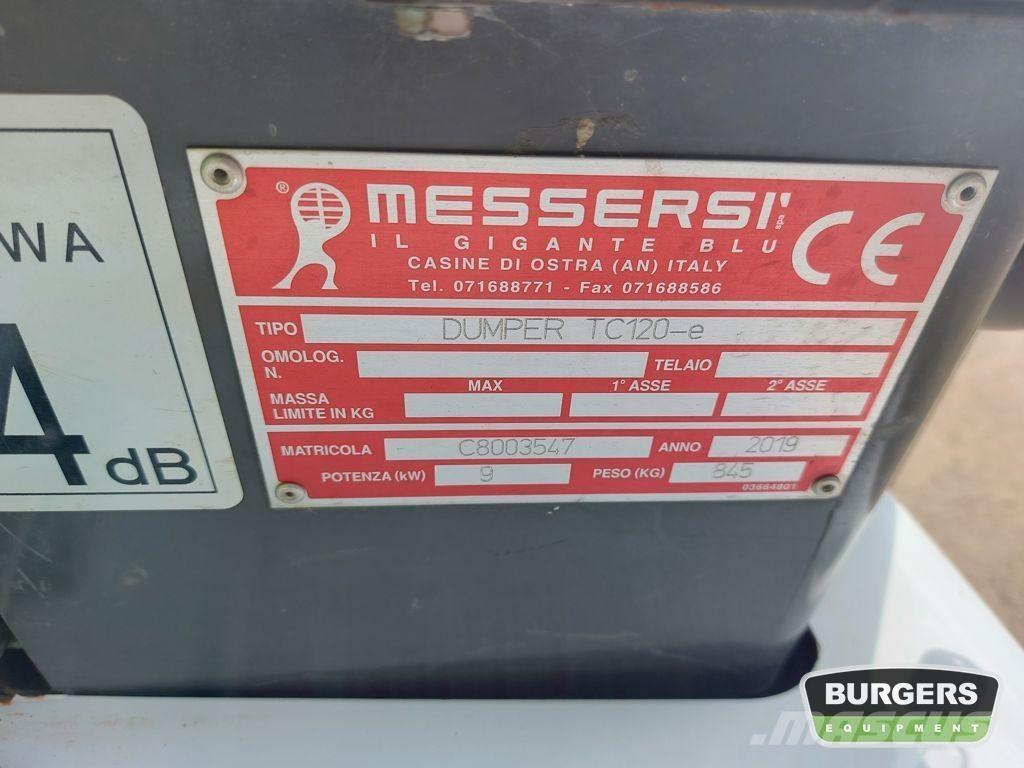 Messersi TC-120E عربات نقل قلابة للمواقع