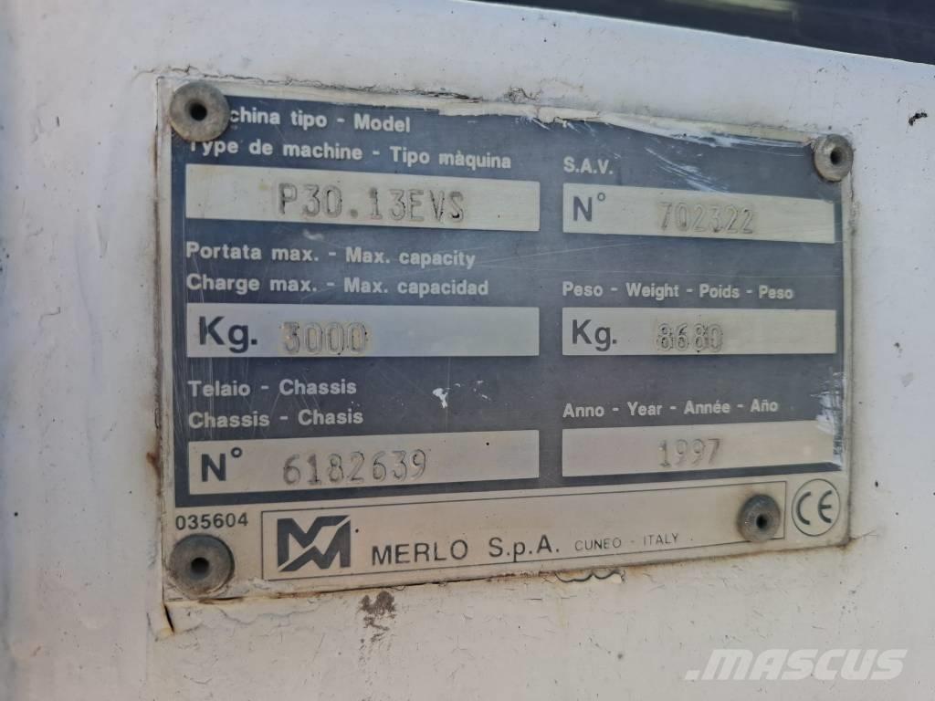 Merlo P 30.13 EVS محور العجلة