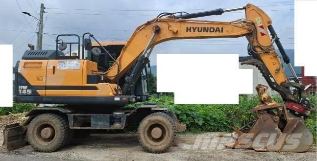 Hyundai HW 145 حفارات بعجل