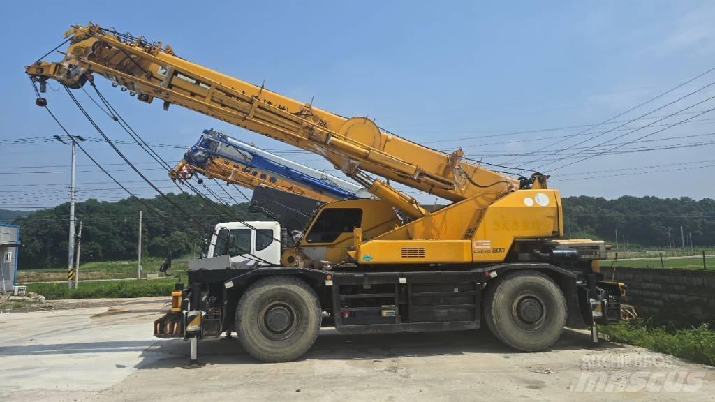 Tadano tr500m-3 رافعات الطرق الوعرة