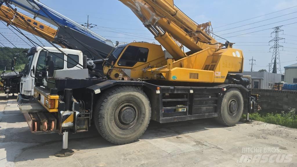 Tadano tr500m-3 رافعات الطرق الوعرة