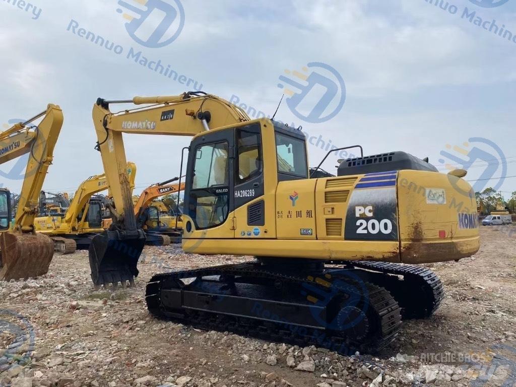 Komatsu PC 200-8N1 حفارات زحافة
