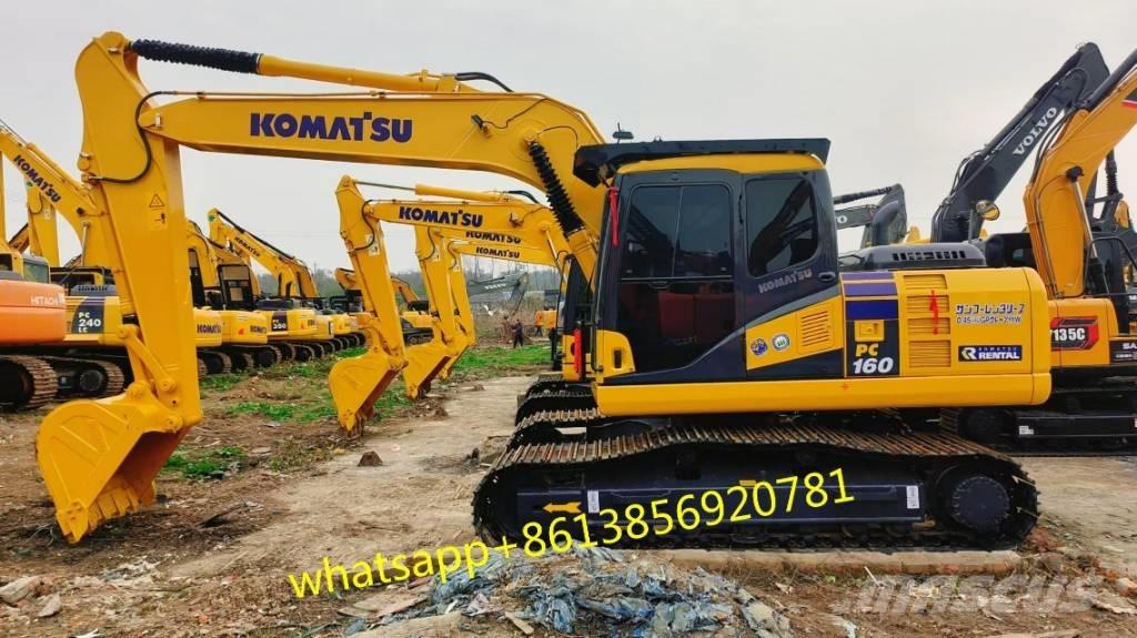 Komatsu PC 160 حفارات زحافة