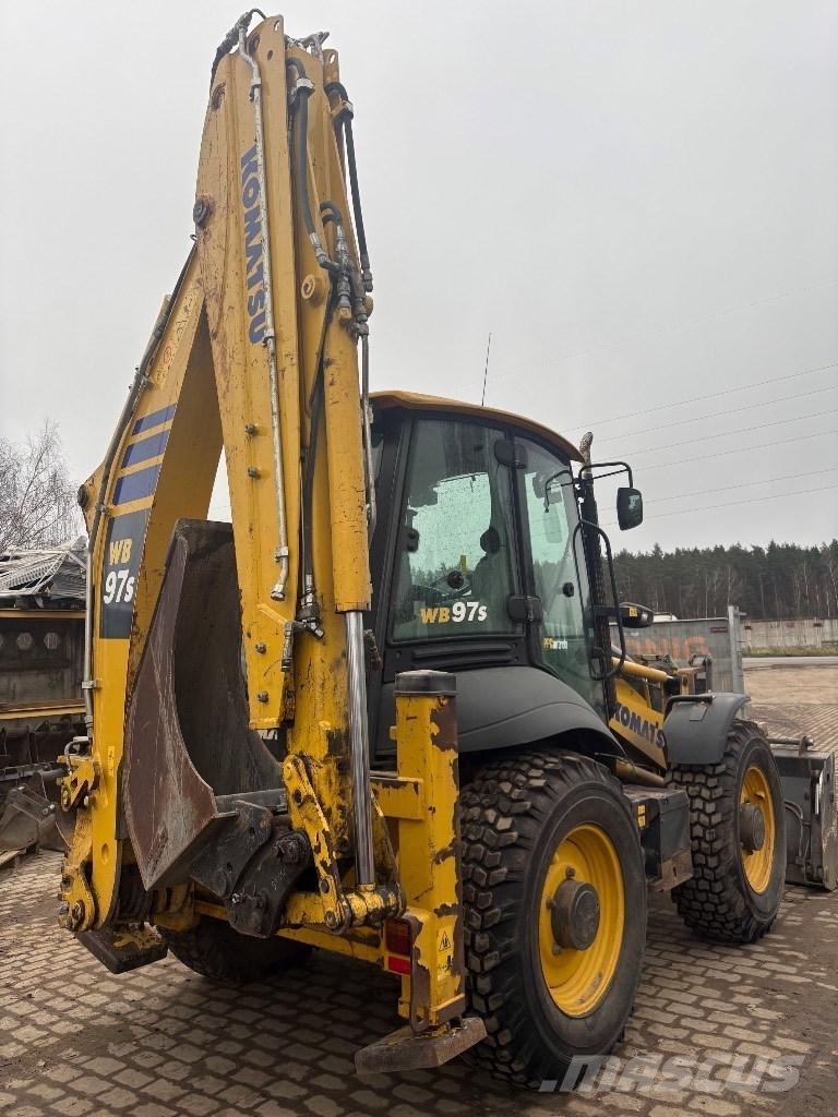 Komatsu WB 97 S لوادر ذات جرافات عكسية