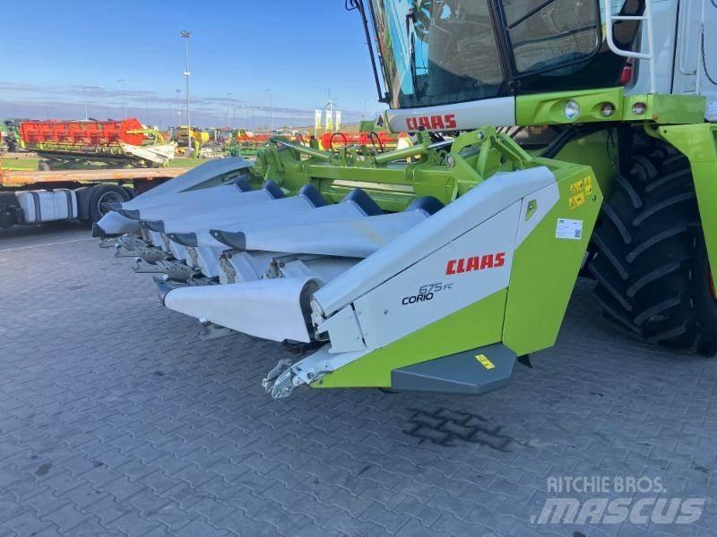 CLAAS CORIO 675 FC رؤوس الحصادات الدراسات