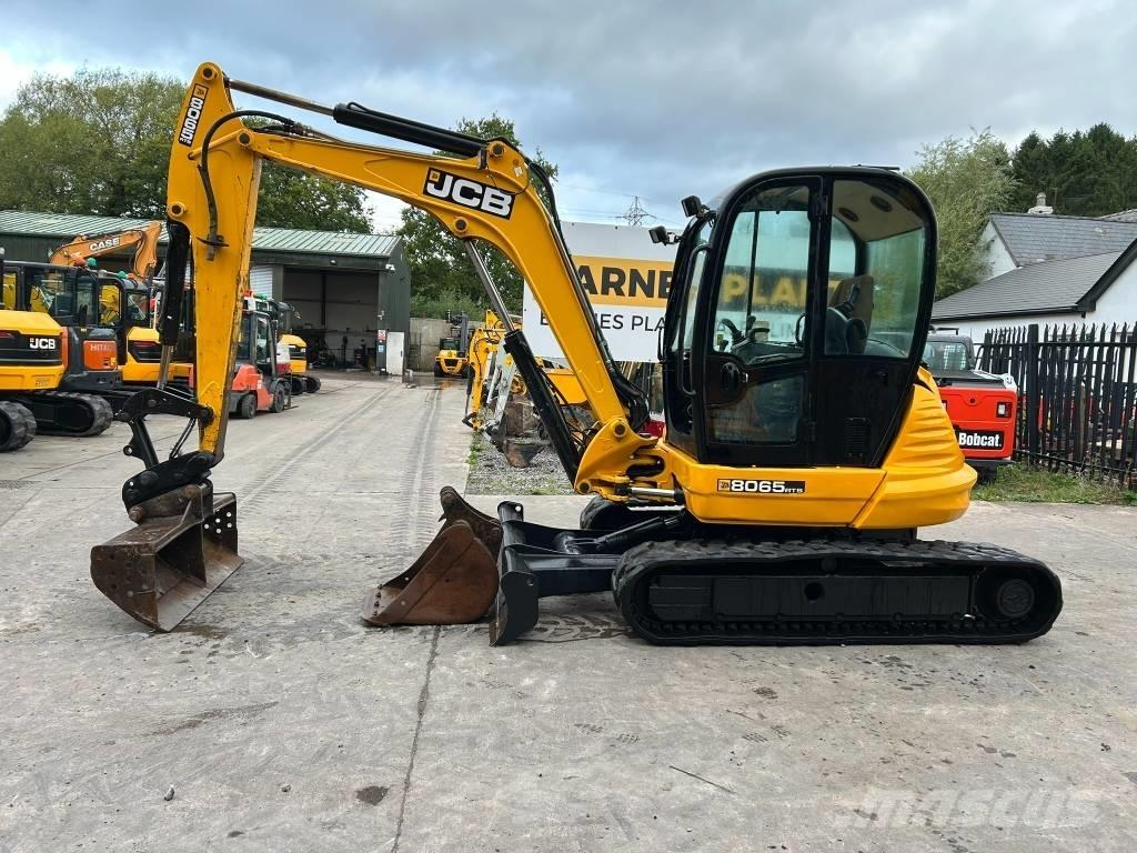 JCB 8065 RTS حفارات صغيرة أقل من 7 طن (حفارات صغيرة)
