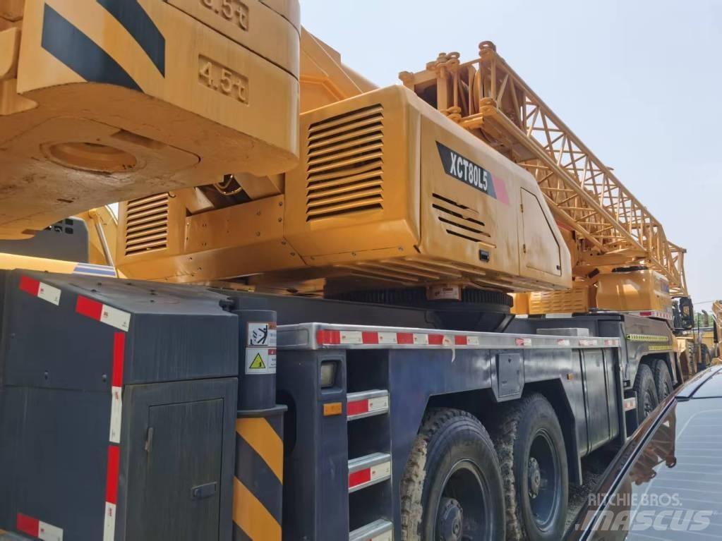 XCMG XCT 80 رافعات صالحة لكل أنواع الطرق