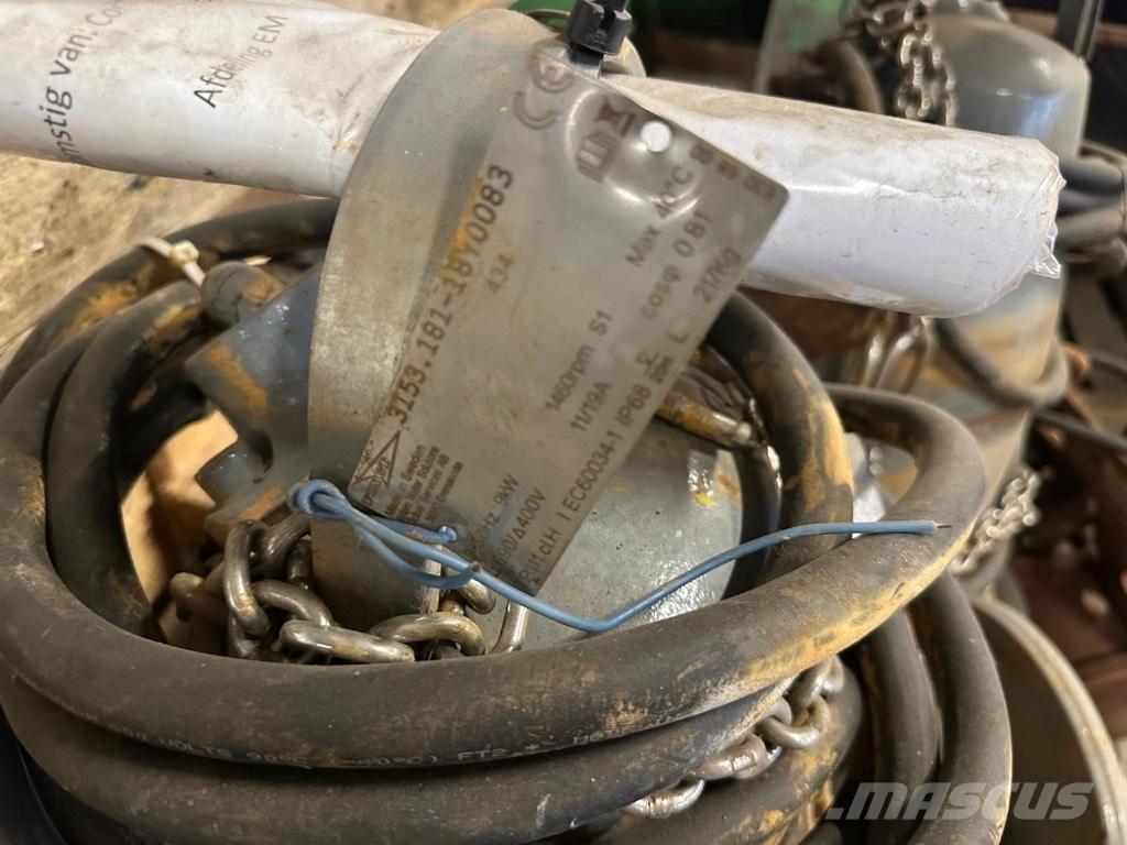 Flygt 3153 مضخات المياه