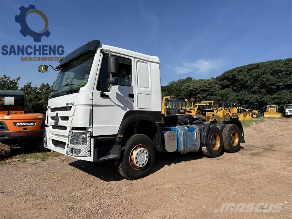 Sinotruk HOWO 371hp وحدات الجر