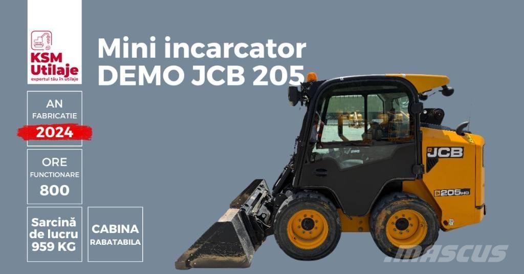 JCB 205 لوادر انزلاقية التوجيه