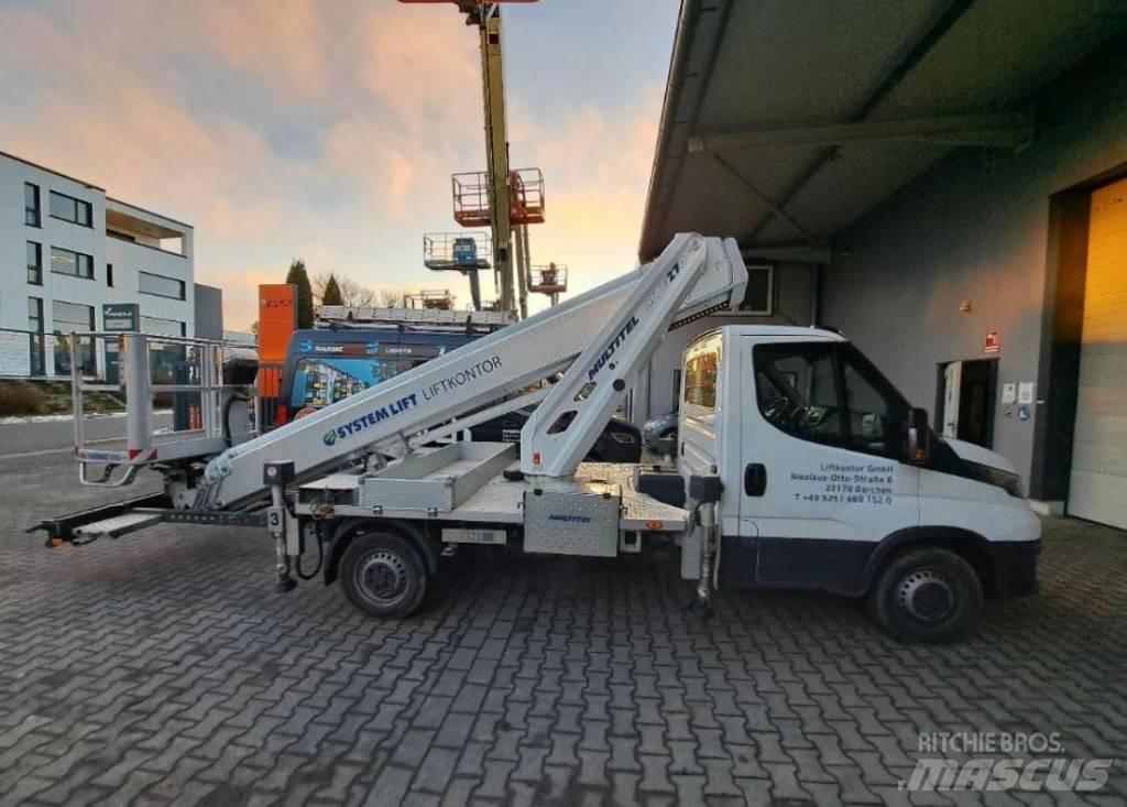 Multitel MTE 270 EX المنصات الهوائية المثبتة على شاحنة