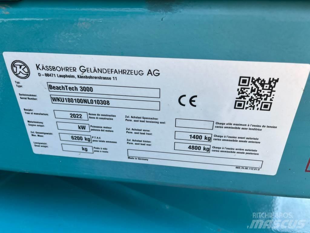  Beachtech 3000 معدات تنظيف الشاطئ