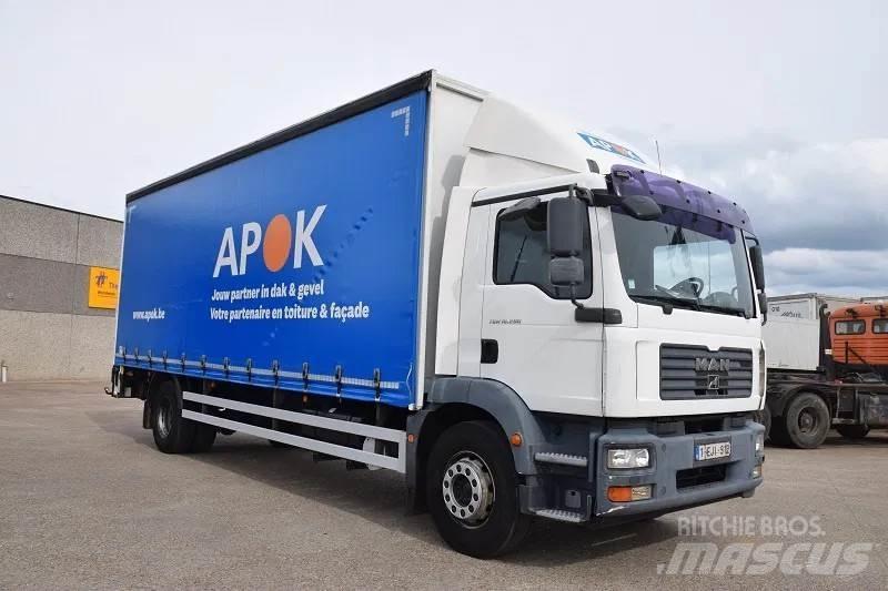 MAN TGM 18.280 شاحنات بغطاء جانبي